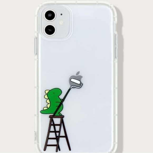 ⚠️Clearance🦖iPhone 13/Pro/Pro Max Cute Cartoon Dino iPhone Case - Picture 5 of 5